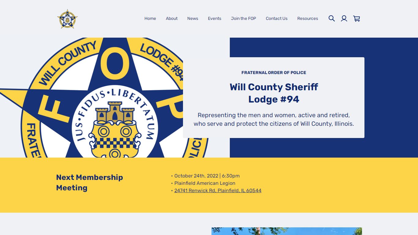 Home | Will County Sheriff FOP Lodge #94